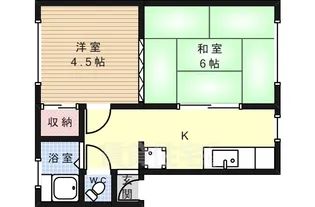 リベルタス伊丹郷町【3階】の間取り