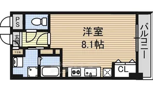 グランルージュ栄2【3階】の間取り