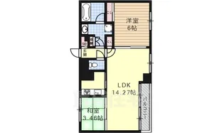 RIVO瑞穂公園【4階】の間取り