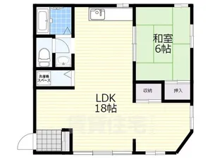 ミカミビル【4階】の間取り