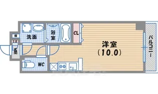 ラビット・ビル【6階】の間取り