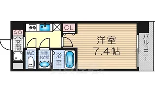 リッツ加島【12階】の間取り