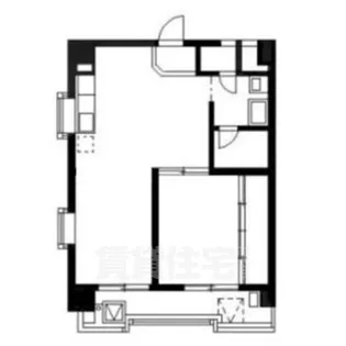 レスカール一番町【4階】の間取り