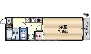 Jeunesse de ル・マンド【106号室】の間取り