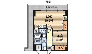 パークモダン新大阪【11階】の間取り