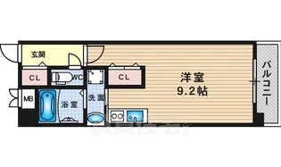 クレアート新大阪パンループ【5階】の間取り