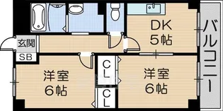 パステロ【1階】の間取り