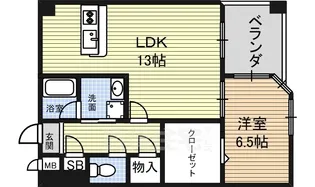 Espoir i【7階】の間取り