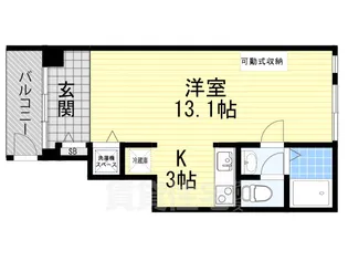 はっぴぃ・かむ【1階】の間取り