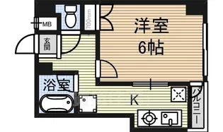 イトサンビル【5階】の間取り