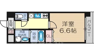 リバーヒルズ新大阪【3階】の間取り
