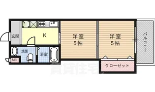 W.O.B.TSUKAMOTO【2階】の間取り