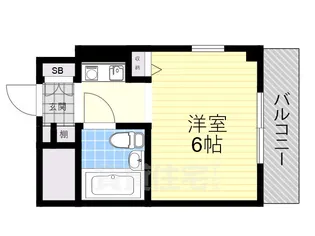 猪名寺パークマンション【2階】の間取り