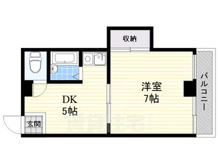 アイワステーションビル6号館【6階】の間取り
