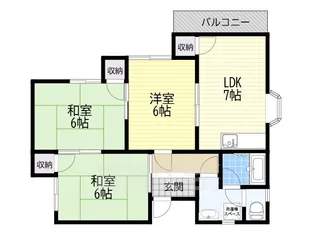 プチリベルテ【201号室】の間取り