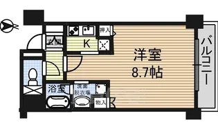 CASSIA車道(クリオ車道)【13階】の間取り