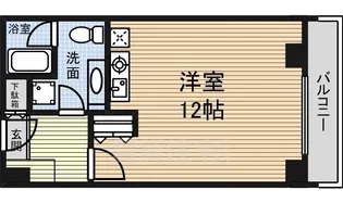 1Rの間取り画像