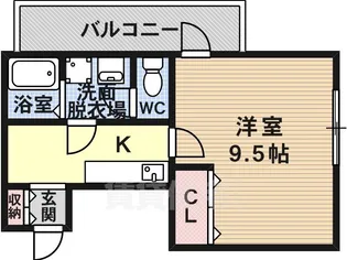BL ナカノ【3階】の間取り