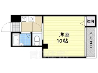 ミドゥスジ堺【1階】の間取り