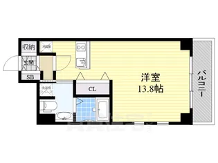 ベレーサ新瑞橋【2階】の間取り