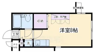 ライオンズマンション京都西洞院【2階】の間取り