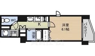 プレサンス鶴舞グリーンパーク【15階】の間取り