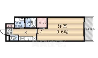 ソレイユ本願寺【1階】の間取り