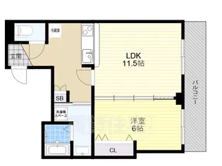リッチモンド30【4階】の間取り