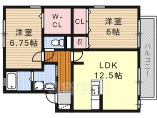 グリーンハウス【2階】の間取り