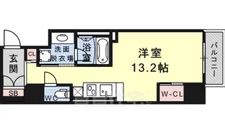 御幸レジデンス丸の内【4階】の間取り