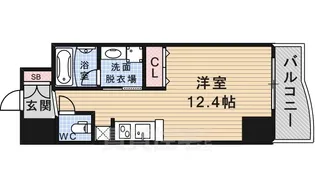 御幸レジデンス丸の内【12階】の間取り