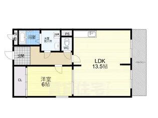 カスタム加島2【2階】の間取り