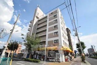 大阪府大阪市東住吉区矢田1丁目【マンション】の外観