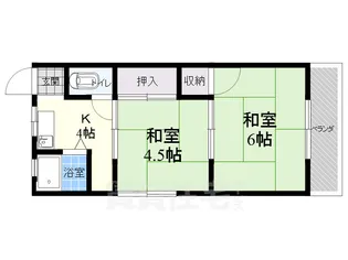 豊田文化【1階】の間取り