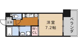 アデグランツ大須【6階】の間取り