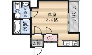 I-arts七条大宮(アイアーツ)【3階】の間取り
