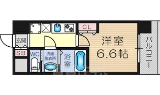 1Kの間取り画像