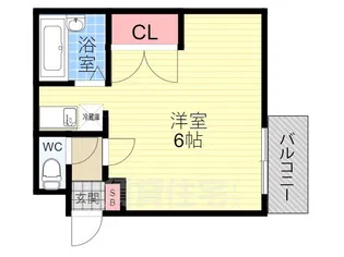 ドミール黒門【1階】の間取り