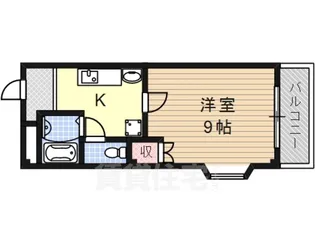 レザンドール2【1階】の間取り