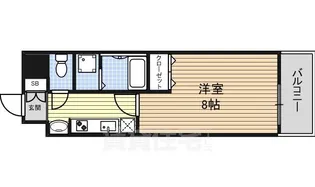 リアライズ記念橋【9階】の間取り