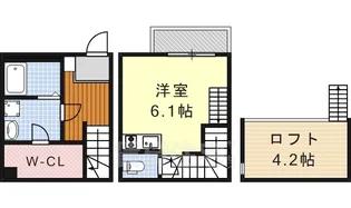 アイビス浅間町【106号室】の間取り