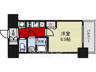 プレサンス大須プライマル【10階】の間取り