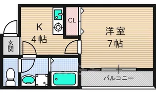 ハーモニーライフ須山【2階】の間取り
