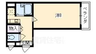ステーションコートヤード【8階】の間取り