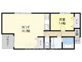 奥野ビル【2階】の間取り