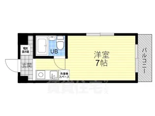 サイト烏丸三条町【4階】の間取り