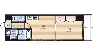 クリヨン御池【2階】の間取り