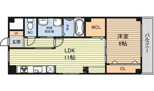 エルシア【6階】の間取り