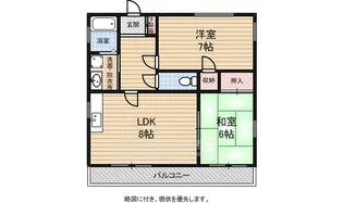 メゾンパークレット【3階】の間取り