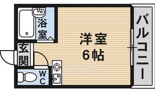 アイエムタワー【6階】の間取り